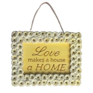 Yellow Floral Wall Hanging